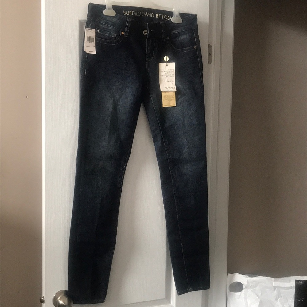 Buffalo Jem Skinny Low Rise Antique Wash Jeans
